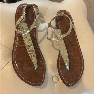 Sam Edelman Gigi Gold Women's Sandals